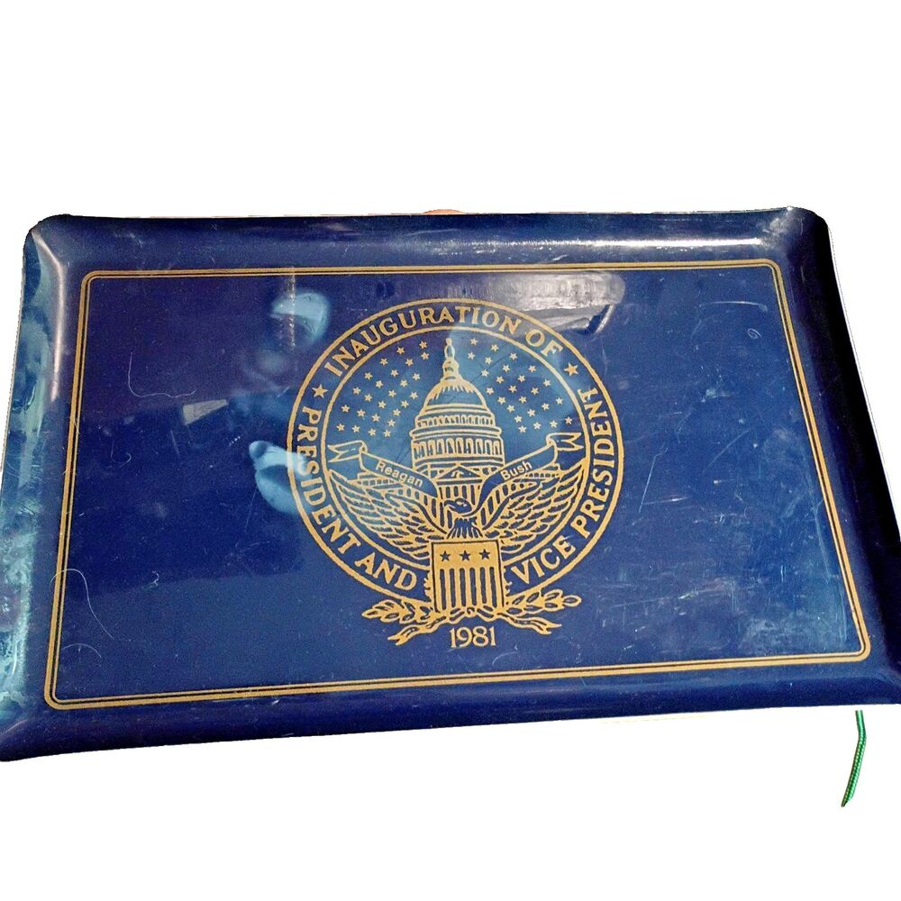 Inauguration of President Reagan & Vice President Bush - 1981 Plastic Tray
